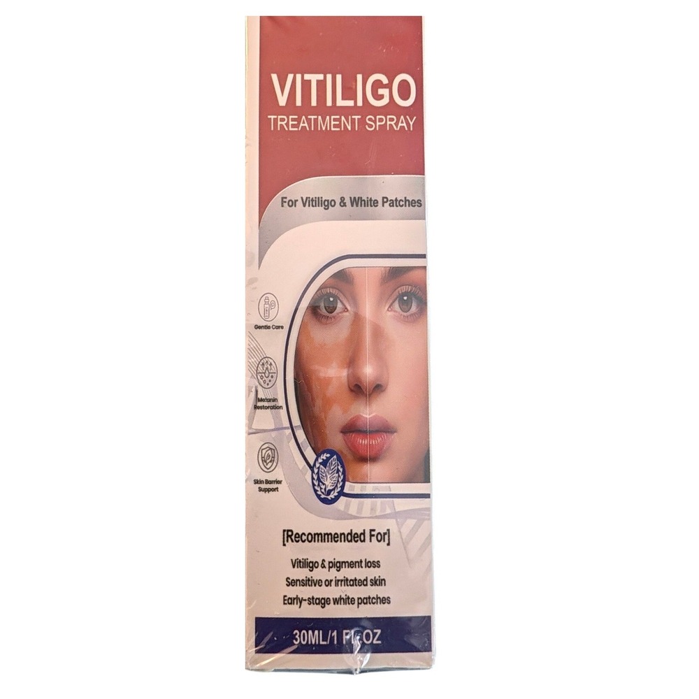Vitiligo Treatment Spray for White Patches & Pigment Loss 30ml Cyravis Skin Care